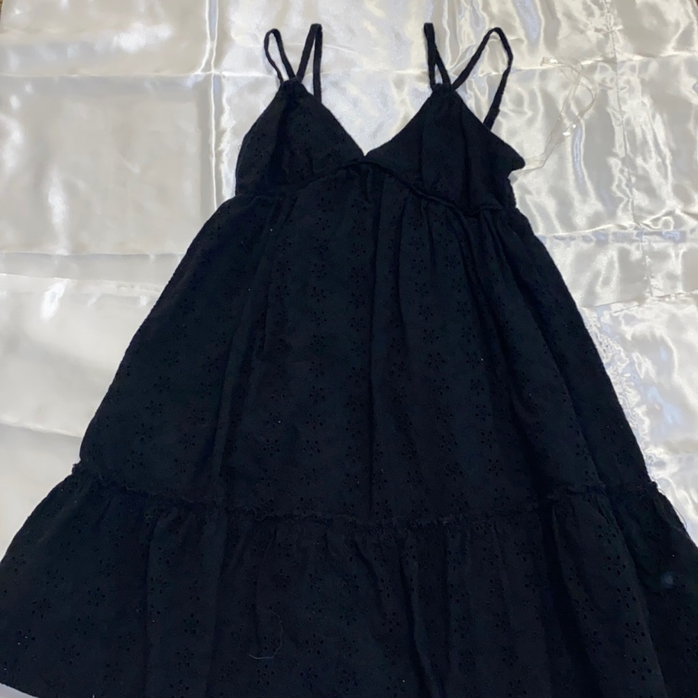 black dress